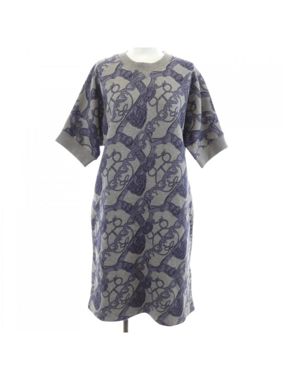 Hermes Tunic Coat Gray